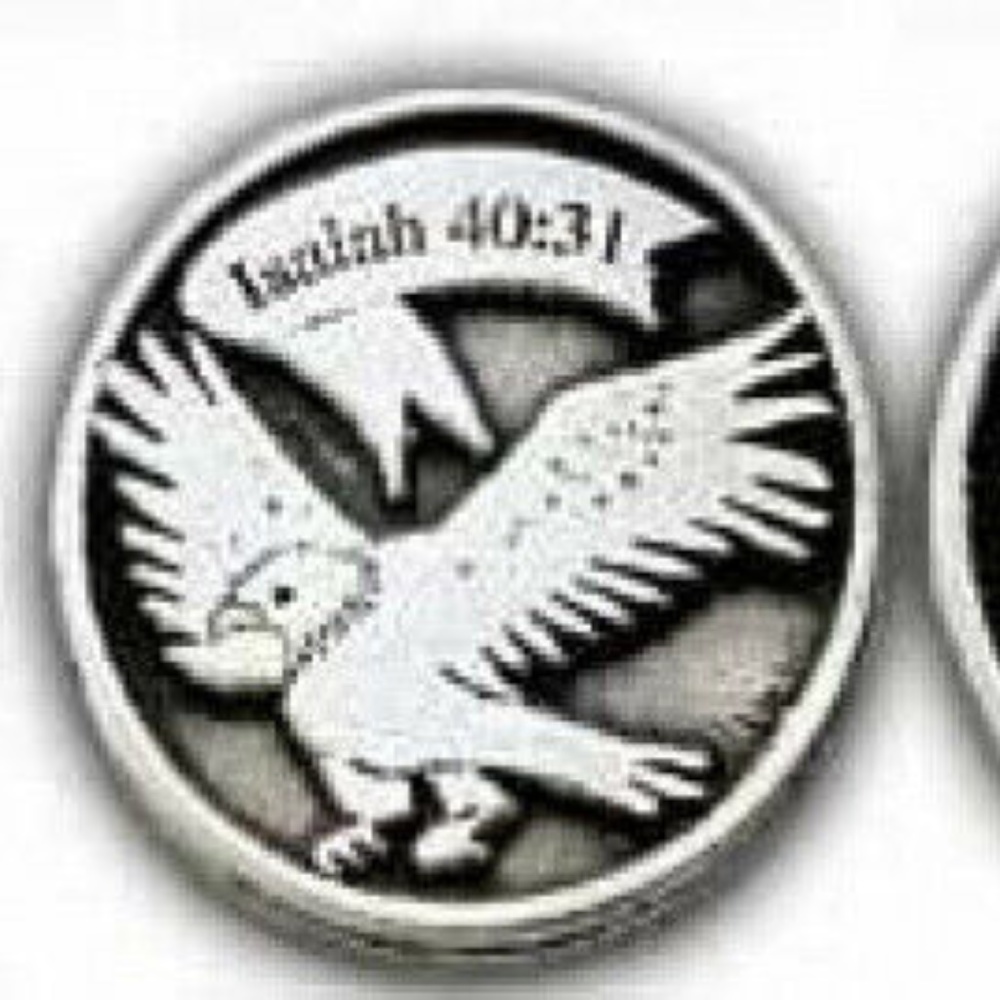 Pocket Token Isaiah 40:31 Eagle Pewter NWT